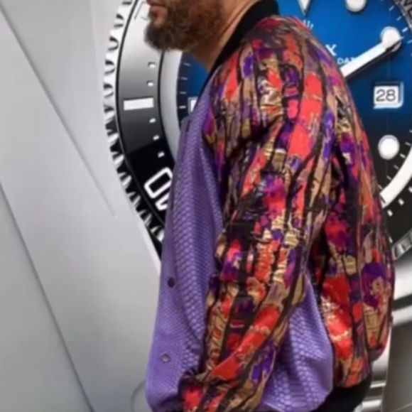 Python leather jacket - Picture 4 of 4